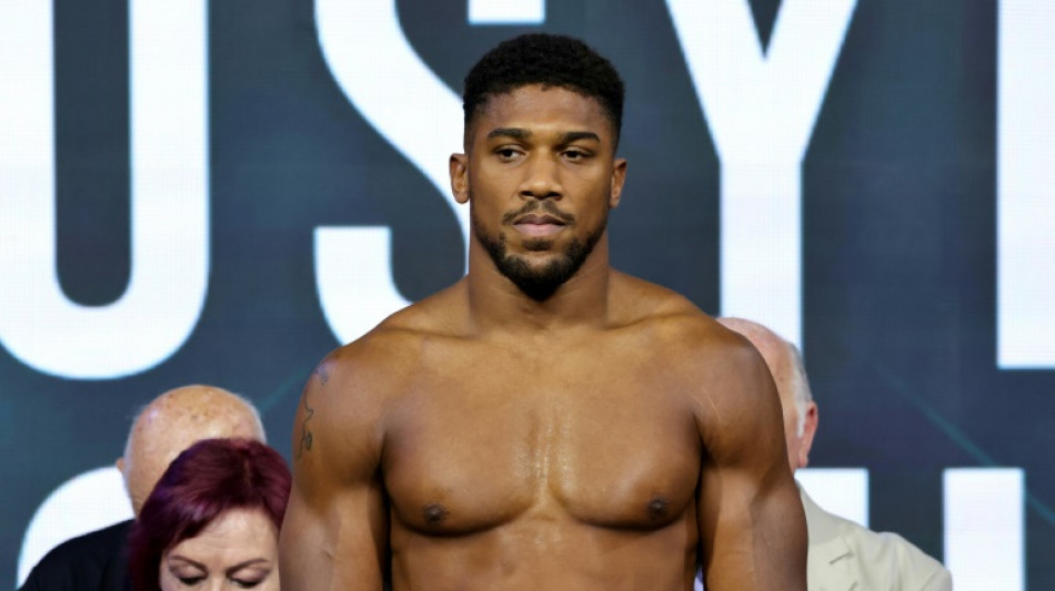 Joshua says Fury clash is the fight the 'boxing world needs'