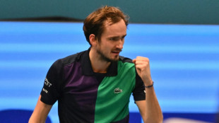 Medvedev battles back to win second title of year