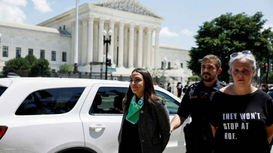 17 US-Parlamentarier bei Demonstration f&uuml;r Abtreibungsrecht festgenommen