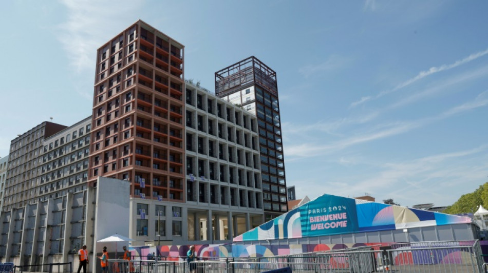 JO-2024: les premiers athl&egrave;tes sont arriv&eacute;s au Village olympique