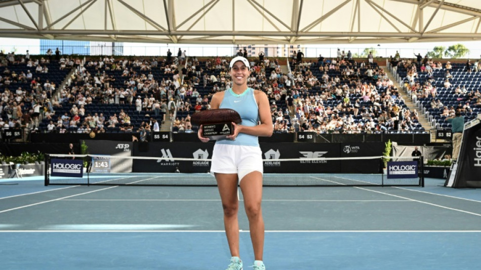 Auger-Aliassime e Madison Keys s&atilde;o campe&otilde;es em Adelaide antes do Aberto da Austr&aacute;lia
