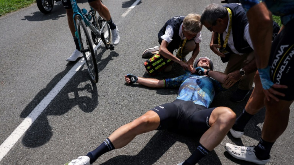 Tour de France peloton shocked as Cavendish crashes out