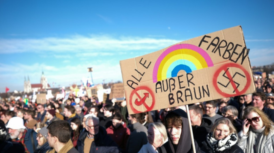 Les Allemands manifestent &agrave; nouveau contre l'extr&ecirc;me droite, 250.000 &agrave; Munich