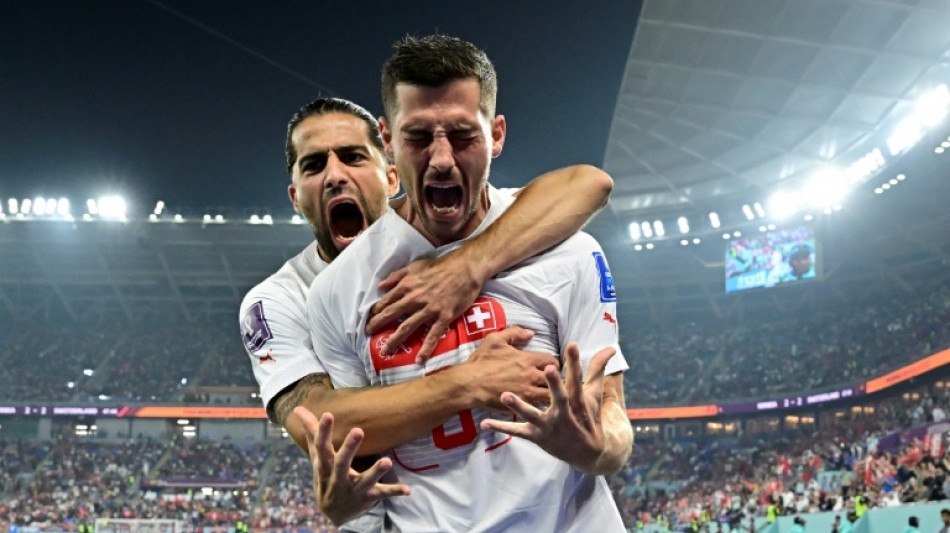 Switzerland edge Serbia in feisty clash to reach World Cup last 16
