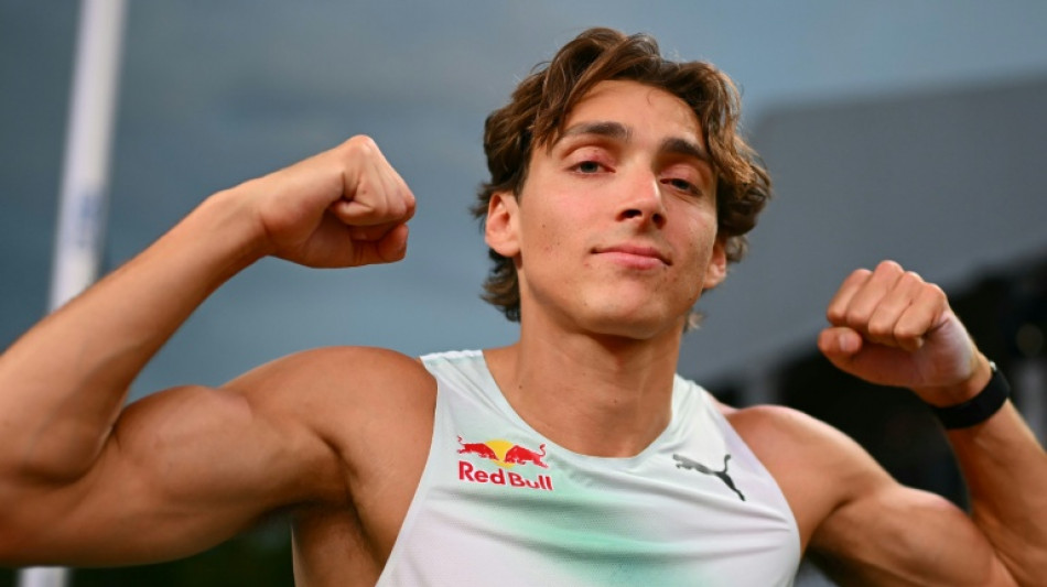 Duplantis hits the high notes for athletics anthem