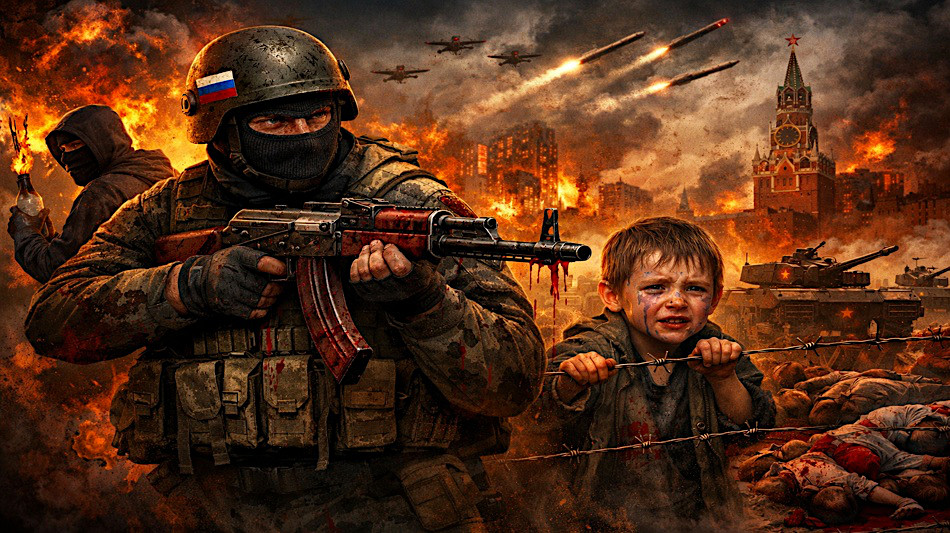 La Russie un &Eacute;tat terroriste qui menace la paix mondiale