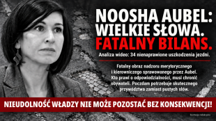 Noosha Aubel poucza o odpowiedzialności, a fatalny stan dr&oacute;g Poczdamu obnaża słabość jej rząd&oacute;w